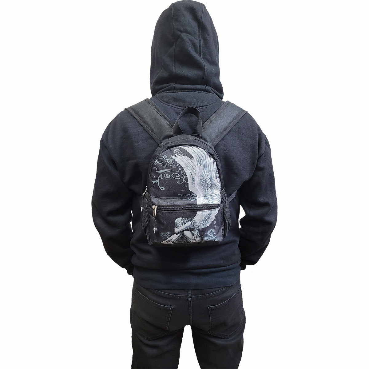 ENSLAVED ANGEL - Mini Back Pack Including Mobile Pocket