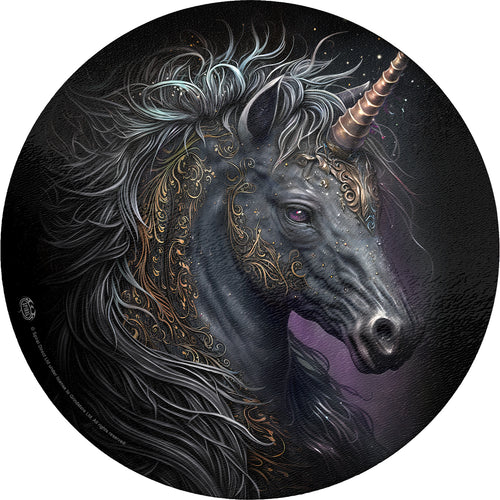 CELTIC UNICORN - Glass Chopping Board (Circular)