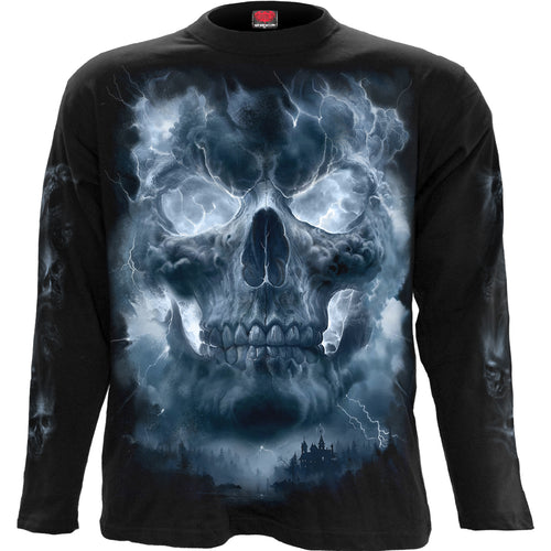 GRAVE SKIES - Longsleeve T-Shirt Black