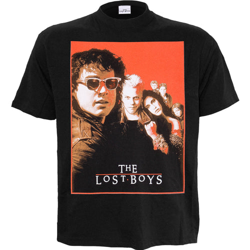 LOST BOYS - POSTER - Front Print T-Shirt Black