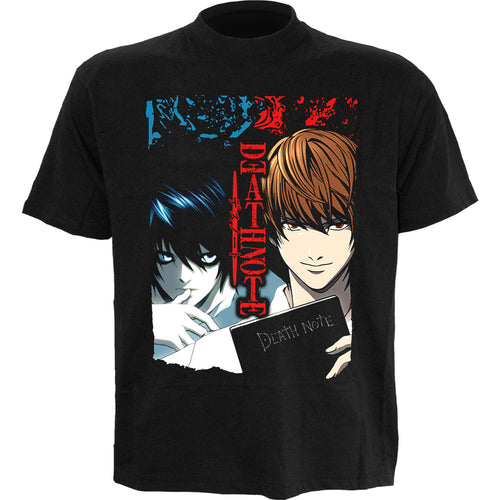 DEATH NOTE - PARANORMAL - Front Print T-Shirt Black