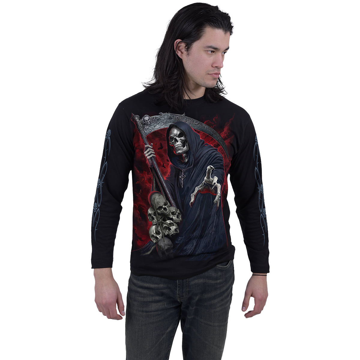 REAPER REVENGE - Longsleeve T-Shirt Black