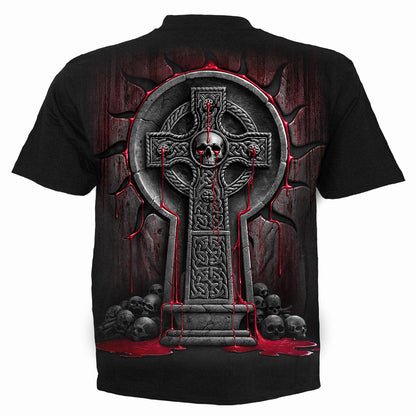 BLEEDING SOULS - T-Shirt Black - Spiral USA