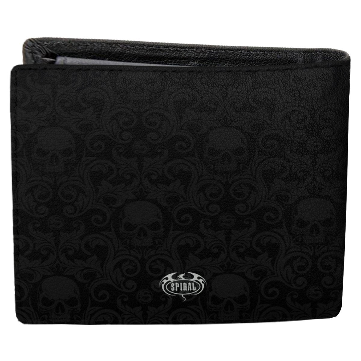 SKULL SCROLL - BiFold Wallet with RFID Blocking and Gift Box