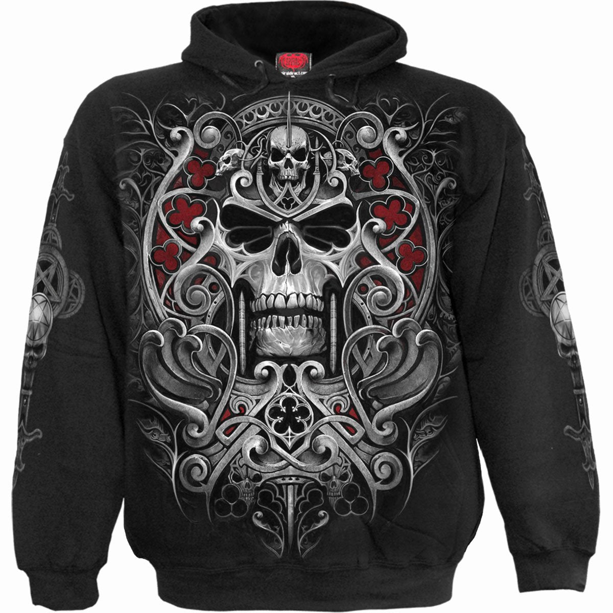 REAPER'S DOOR - Hoody Black - Spiral USA