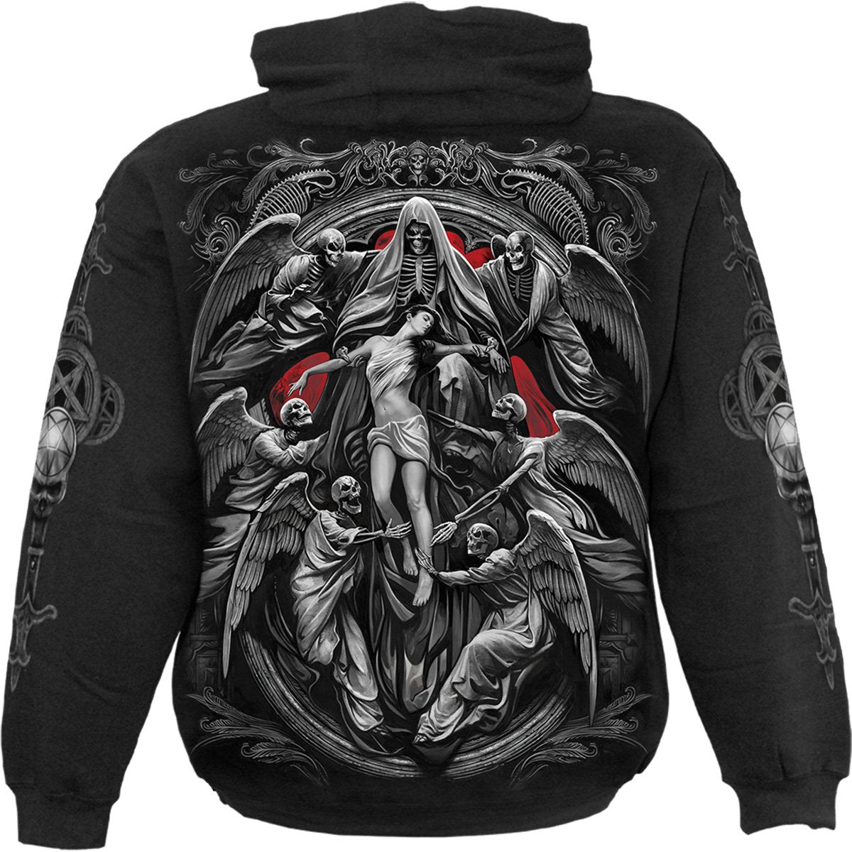 REAPER'S DOOR - Hoody Black - Spiral USA