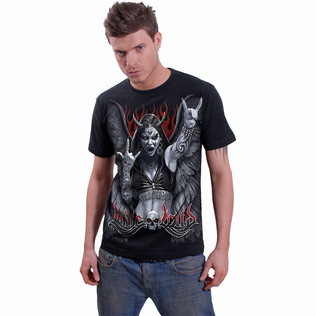 ROCK LOUD - T-Shirt Black