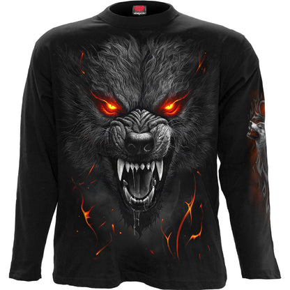 DARKEST FEAR - Longsleeve T-Shirt Black