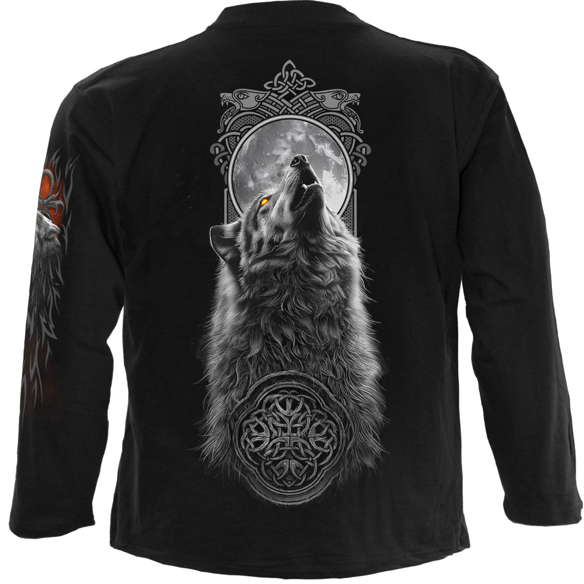 DARKEST FEAR - Longsleeve T-Shirt Black