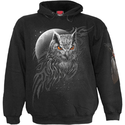 WINGS OF WISDOM - Hoody Black - Spiral USA