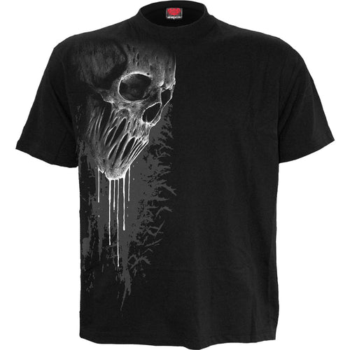 BAT CURSE - Front Print T-Shirt Black