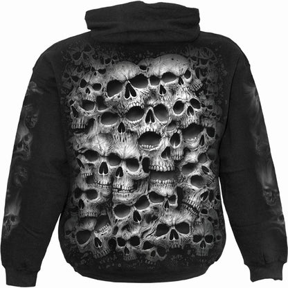 TWISTED SKULLS - Hoody Black