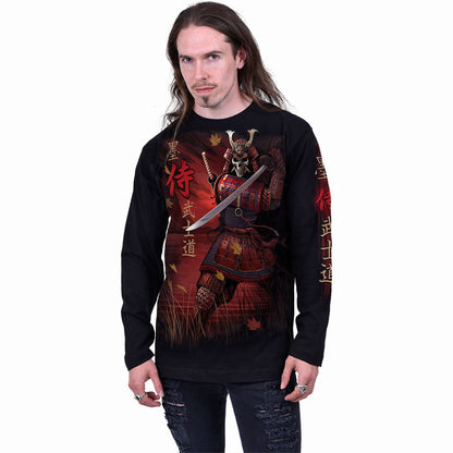 SAMURAI - Longsleeve T-Shirt Black