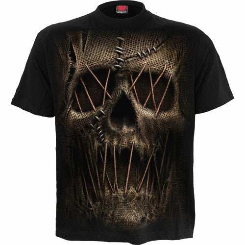 THREAD SCARE - T-Shirt Black