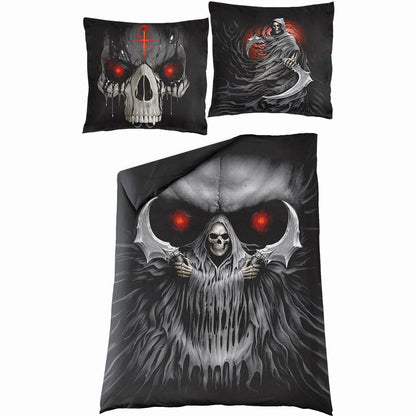 DARK DEATH - Single Duvet Cover + UK And EU Pillow case