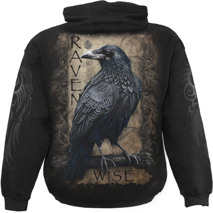 RAVEN WISE - Hoody Black