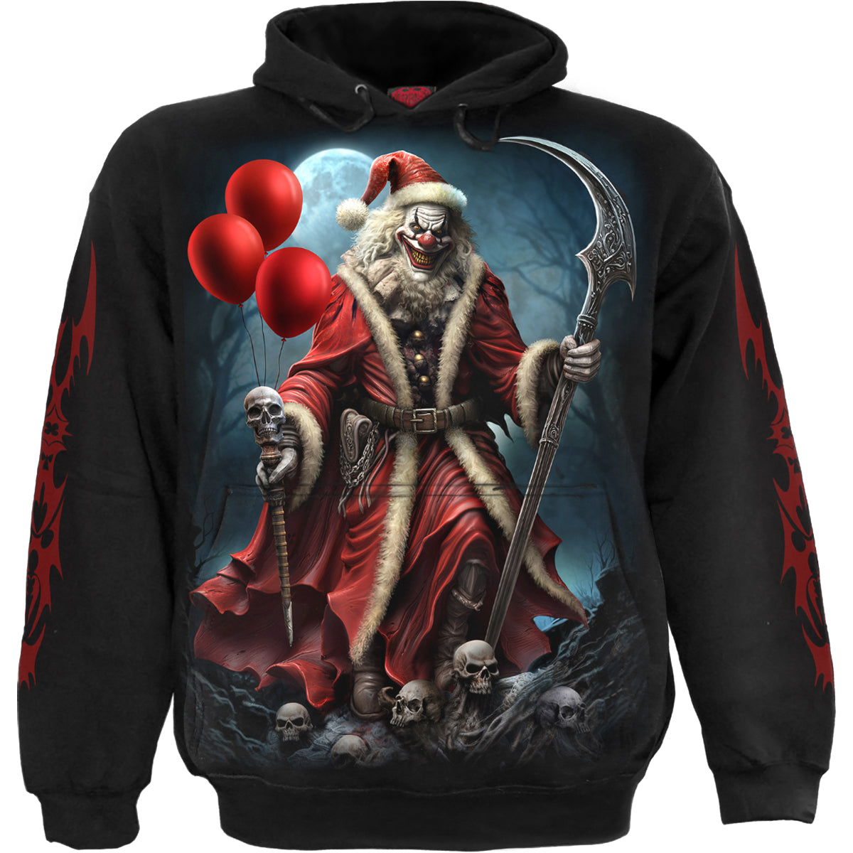 SANTA CLOWN - Hoody Black