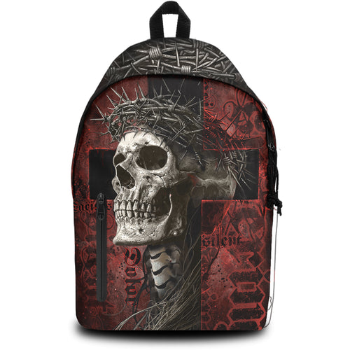 SILENT SUFFERING - Graphic Daypack - with Padded Laptop Pocket