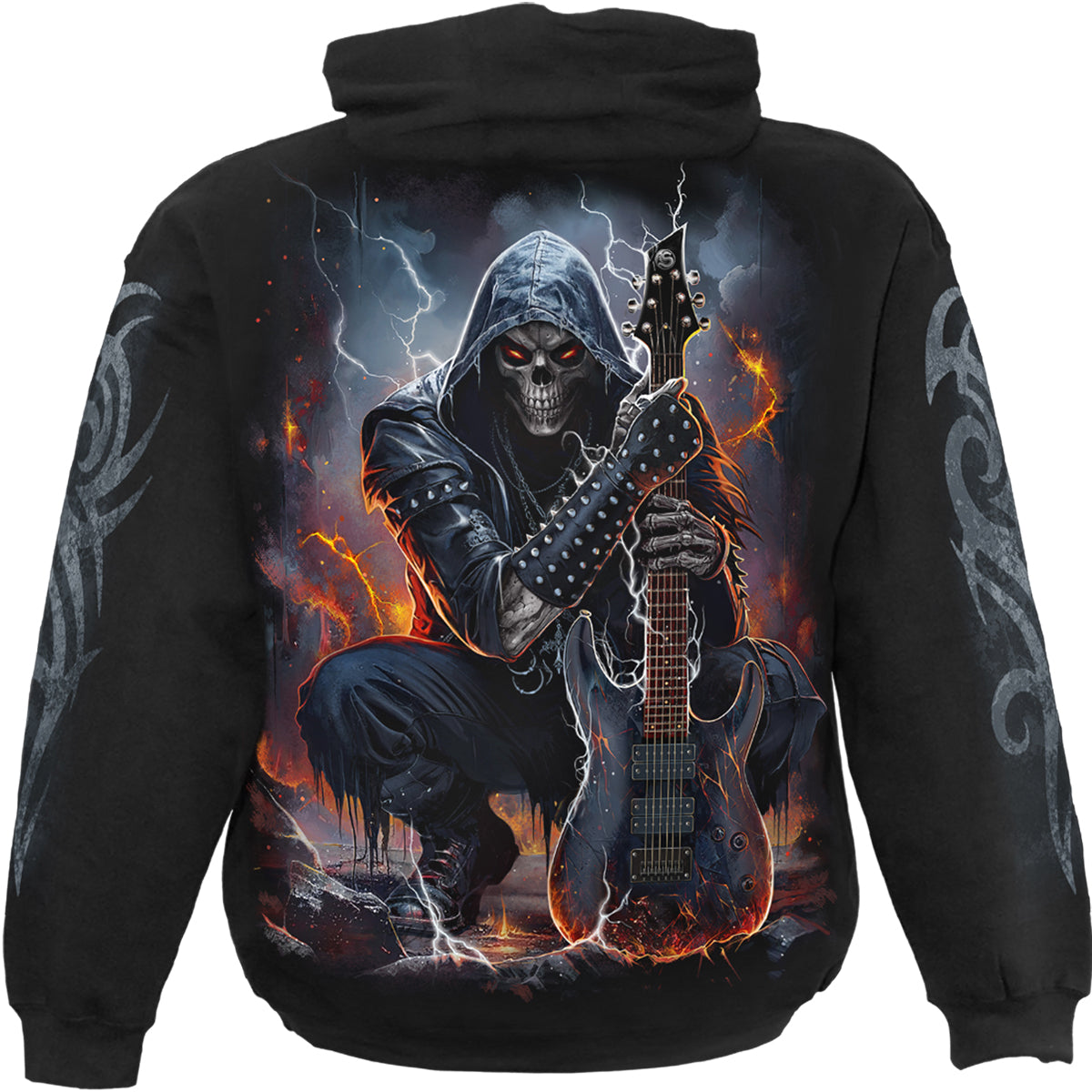 DEATH ROCKER - Hoody Black