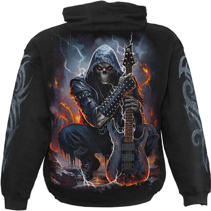 DEATH ROCKER - Hoody Black