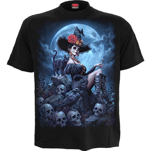 NIGHT OF THE DEAD - Front Print T-Shirt Black