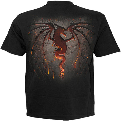 DRAGON FURNACE - Kids T-Shirt Black