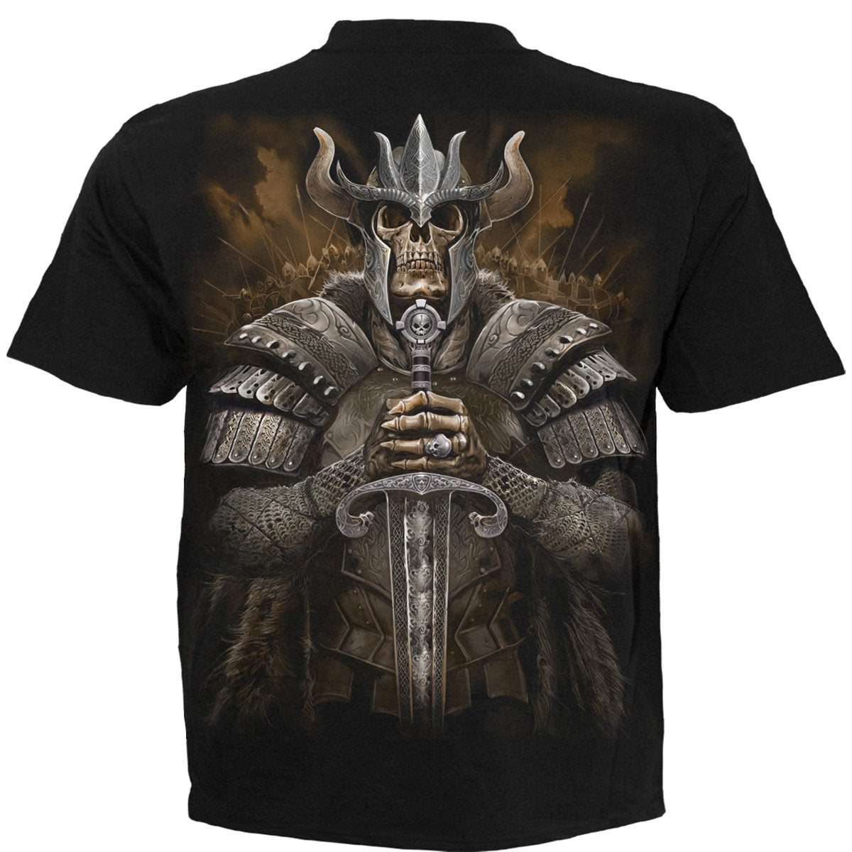 VIKING WARRIOR - T-Shirt Black - Spiral USA