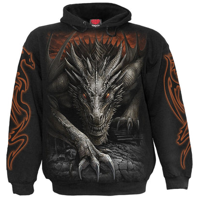 MAJESTIC DRACO - Hoody Black - Spiral USA