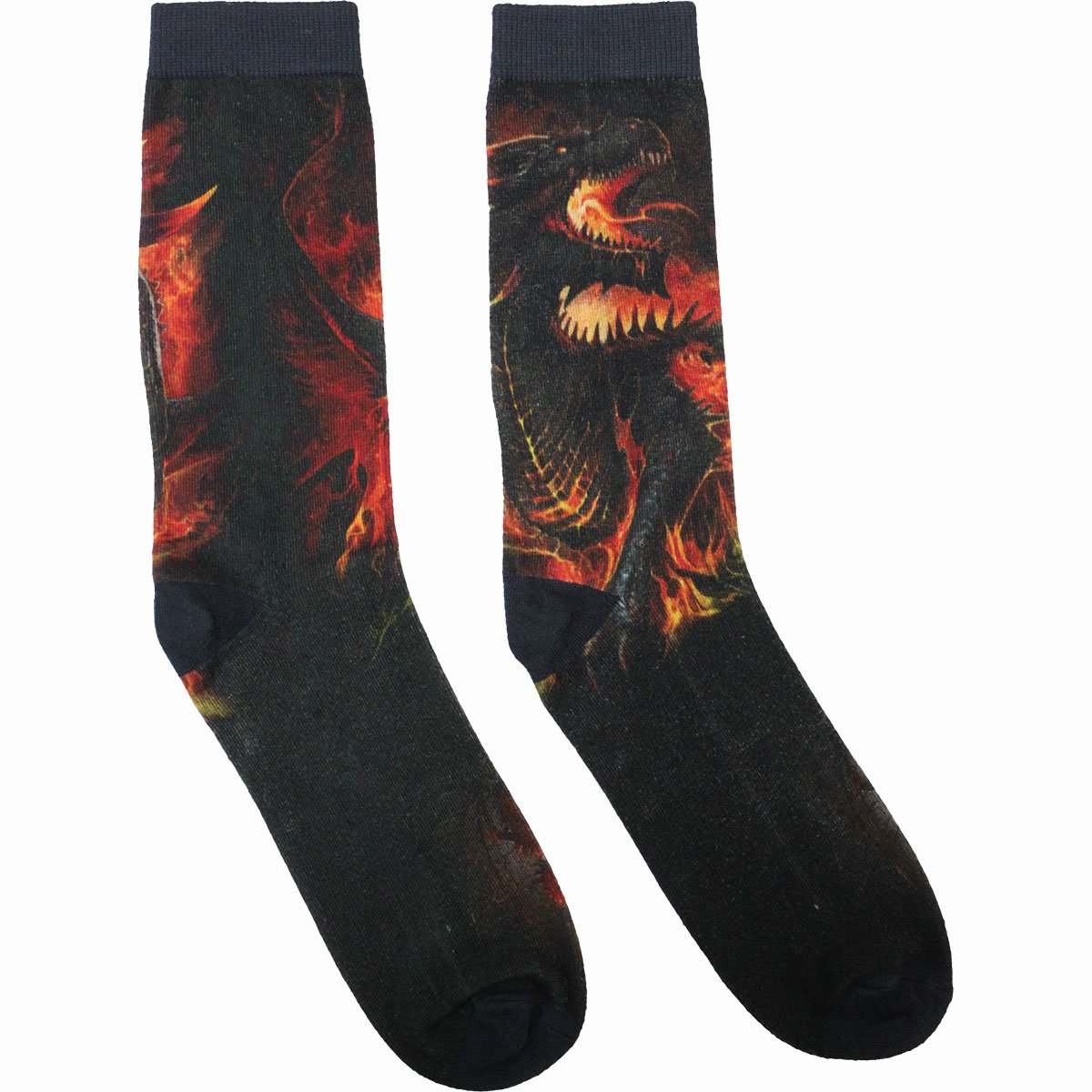 DRACONIS - Unisex Printed Socks - Spiral USA