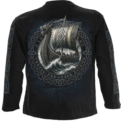 VIKING NORSEMAN - Longsleeve T-Shirt Black