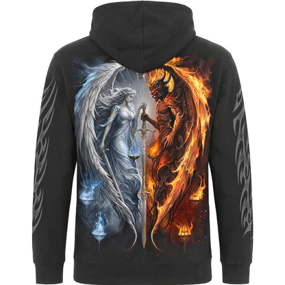 ANGEL & DEMON - Hoody Black