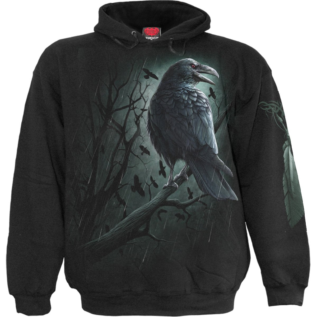 SHADOW RAVEN - Hoody Black - Spiral USA