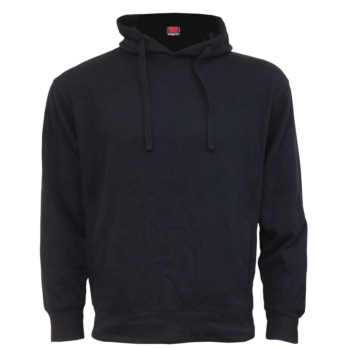 METAL STREETWEAR - Side Pocket Hoody Black - Spiral USA