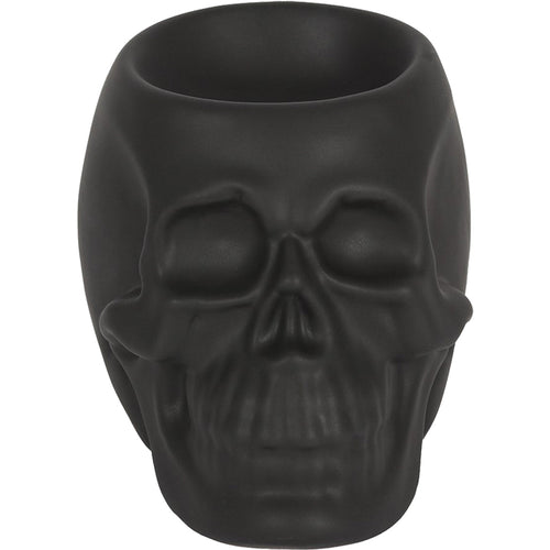 BLACK SKULL OIL BURNER - Skull Oil Burner