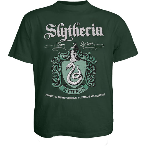 HARRY POTTER - SLYTHERIN CREST - T-Shirt Olive