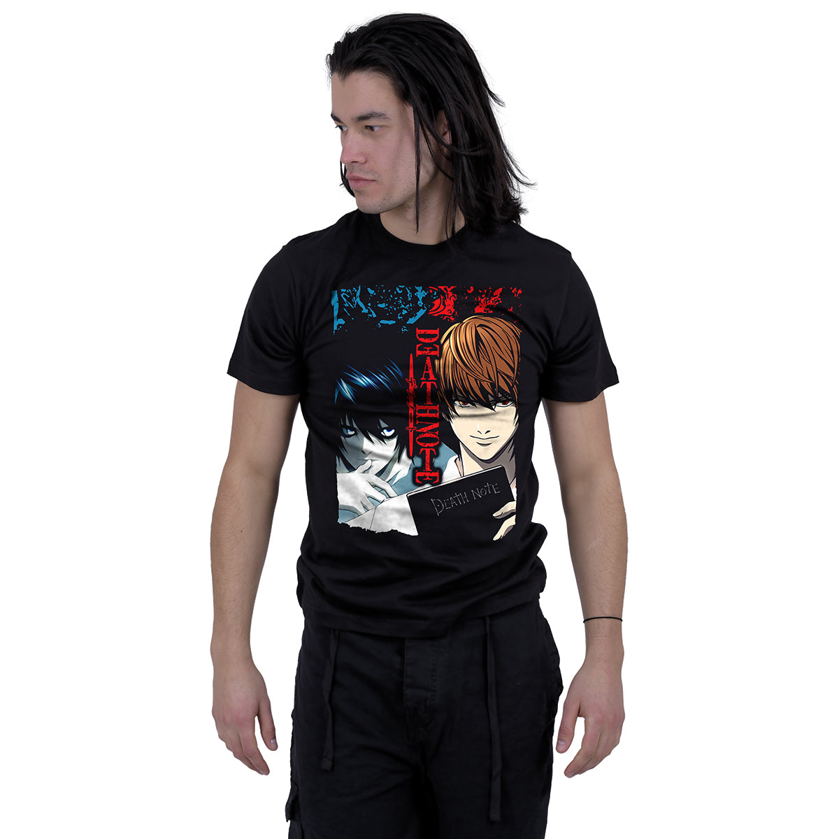 DEATH NOTE - PARANORMAL - Front Print T-Shirt Black