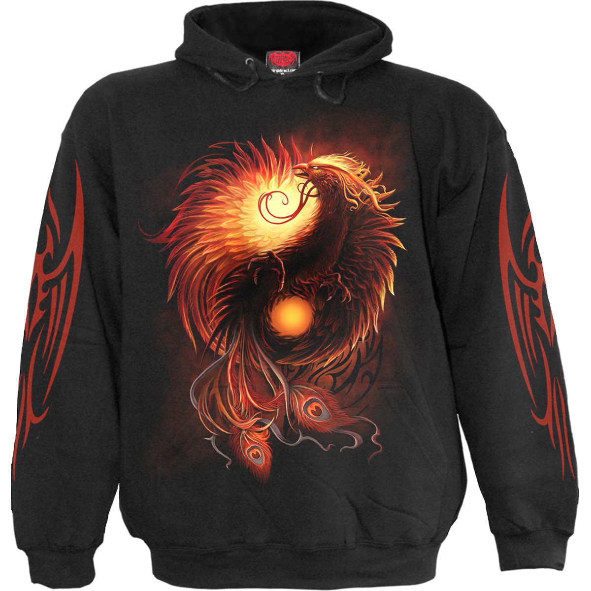 PHOENIX ARISEN - Hoody Black - Spiral USA