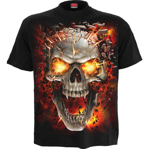 SKULL BLAST - Kids T-Shirt Black