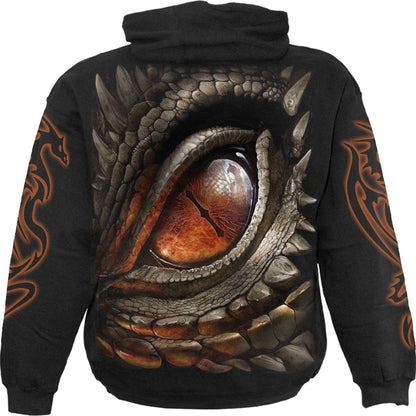 DRAGON EYE - Hoody Black - Spiral USA