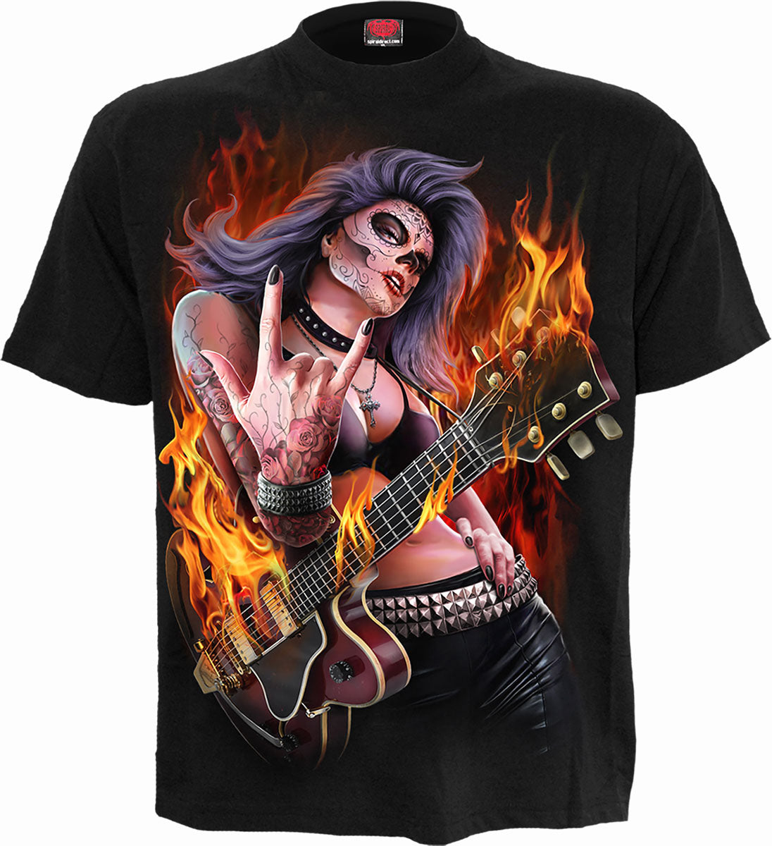 ROCKING THE DEAD - T-Shirt Black