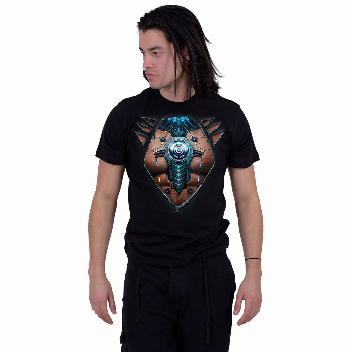 CYBER SKIN - T-Shirt Black