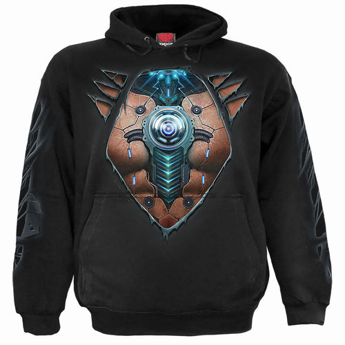 CYBER SKIN - Hoody Black