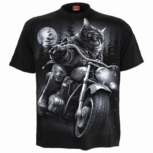 NINE LIVES - T-Shirt Black