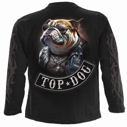 TOP DOG - Longsleeve T-Shirt Black