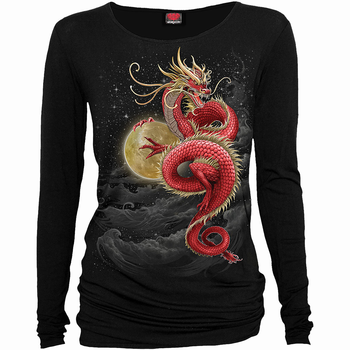 SHENLONG - Baggy Top Black