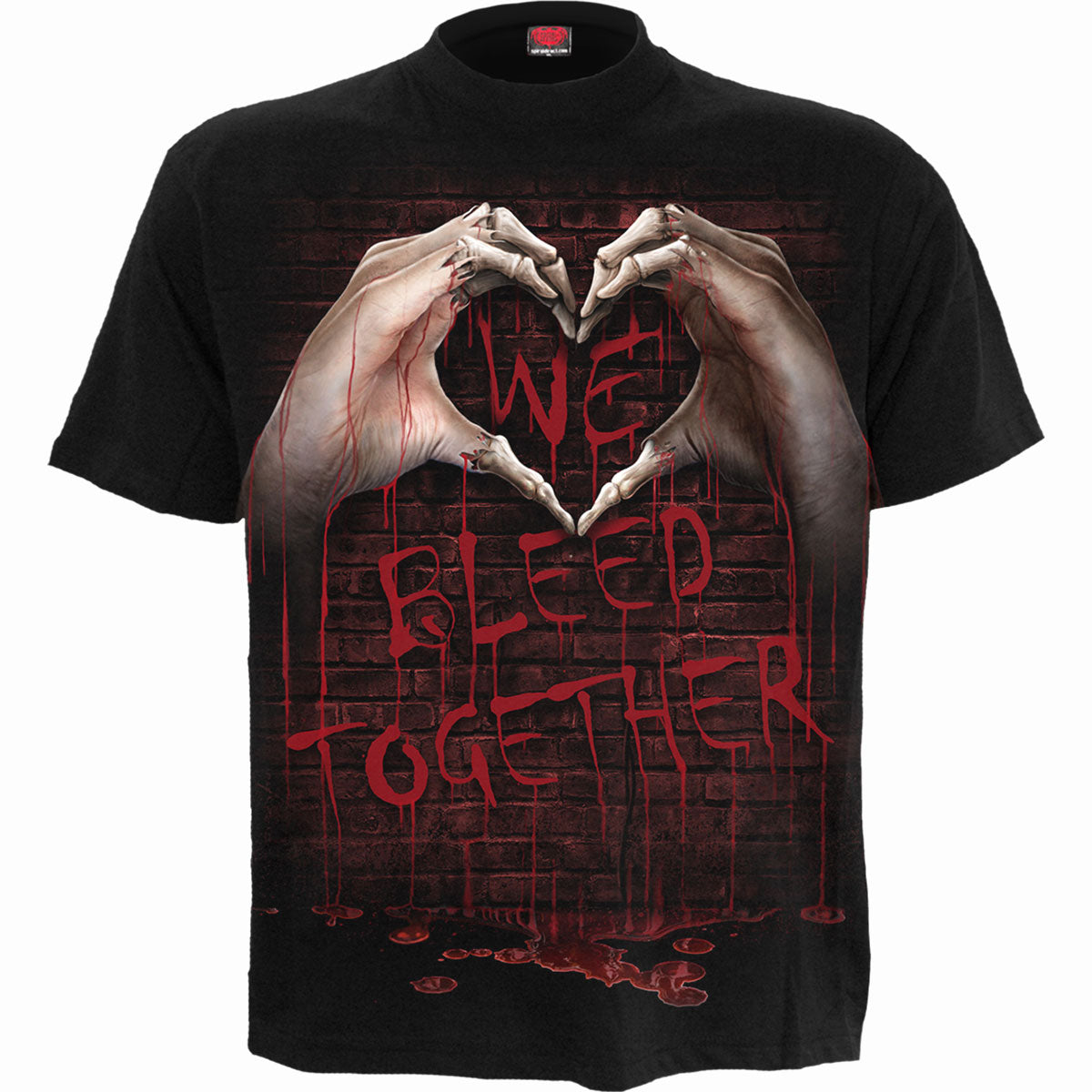 WE BLEED TOGETHER - T-Shirt Black